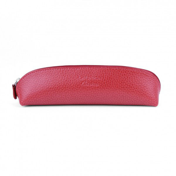 Image de  TROUSSE ETUDIANTE CUIR ROSE 