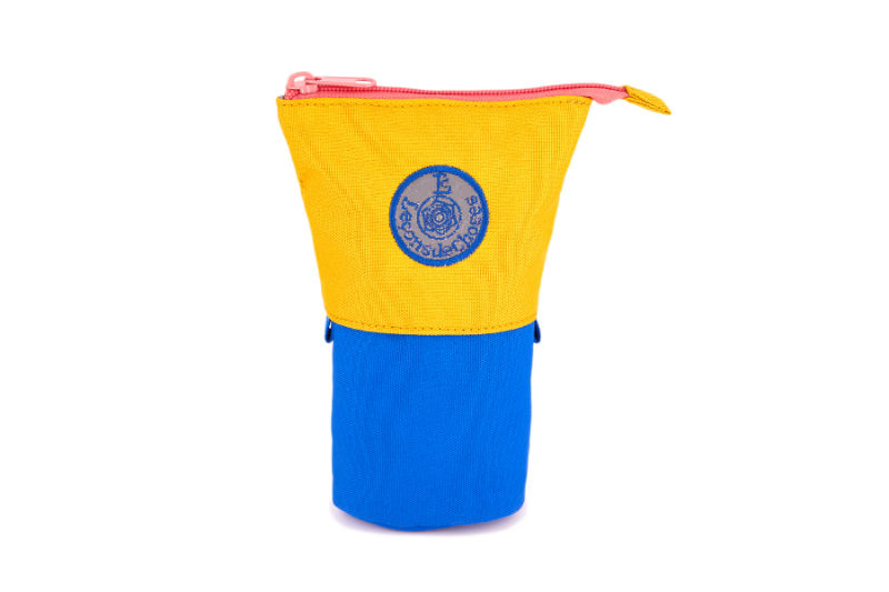 Image de  Trousse pot à crayons jaune lagon 