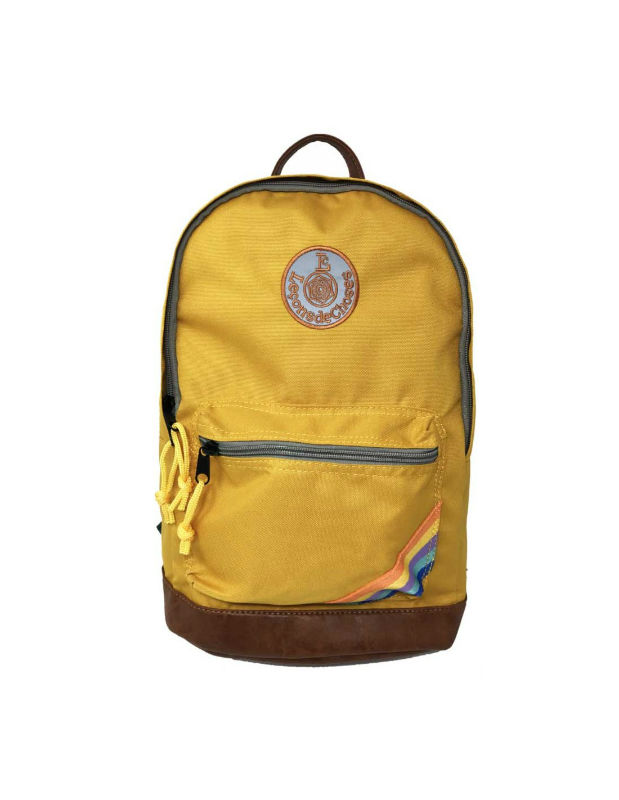 Image de  Sac à dos rétro sport moutarde 
