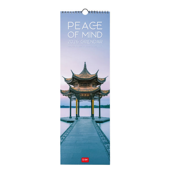 Image de  Calendrier 2026 - Aphorismes - tranquillité d’esprit 16x49 cm 