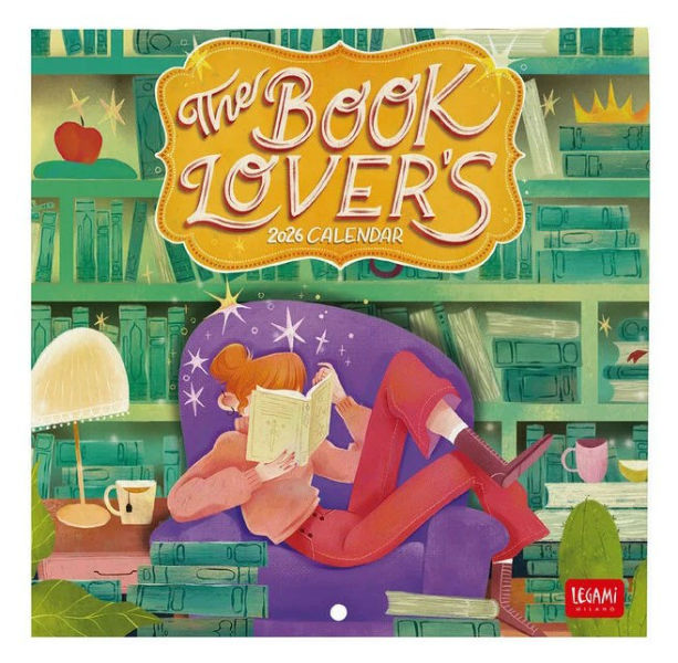 Image de  Calendrier 2026 - Amateur de livres - amateur de livres 18x18 cm 