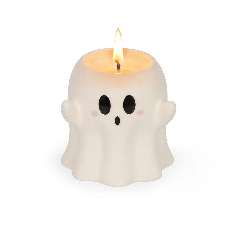 Ref. LEGCDL0019, LEGAMI HALLOWEEN - Bougie parfumée 250g fantôme, Blanc, marque LEGAMI