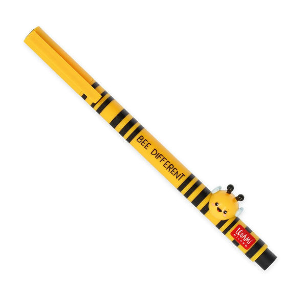 Ref. LEGCPP0012, LEGAMI - Stylo encre gel Lovely Friends abeille, Jaune, marque LEGAMI
