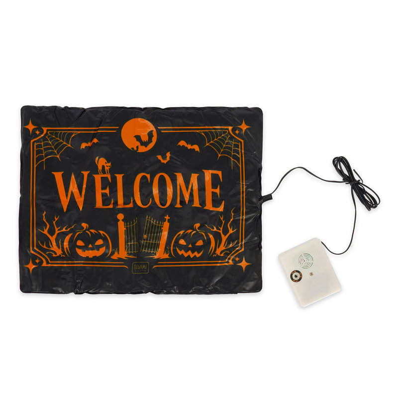 Ref. LEGDMAT0001, LEGAMI HALLOWEEN - Sous paillasson avec sons Halloween 2026, Noir, marque LEGAMI