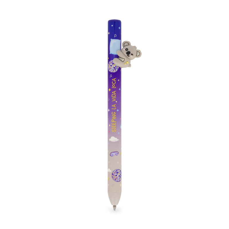 Ref. LEGHUG0008, LEGAMI - Stylo bille retractable Free Hugs - Koala, Gris, marque LEGAMI