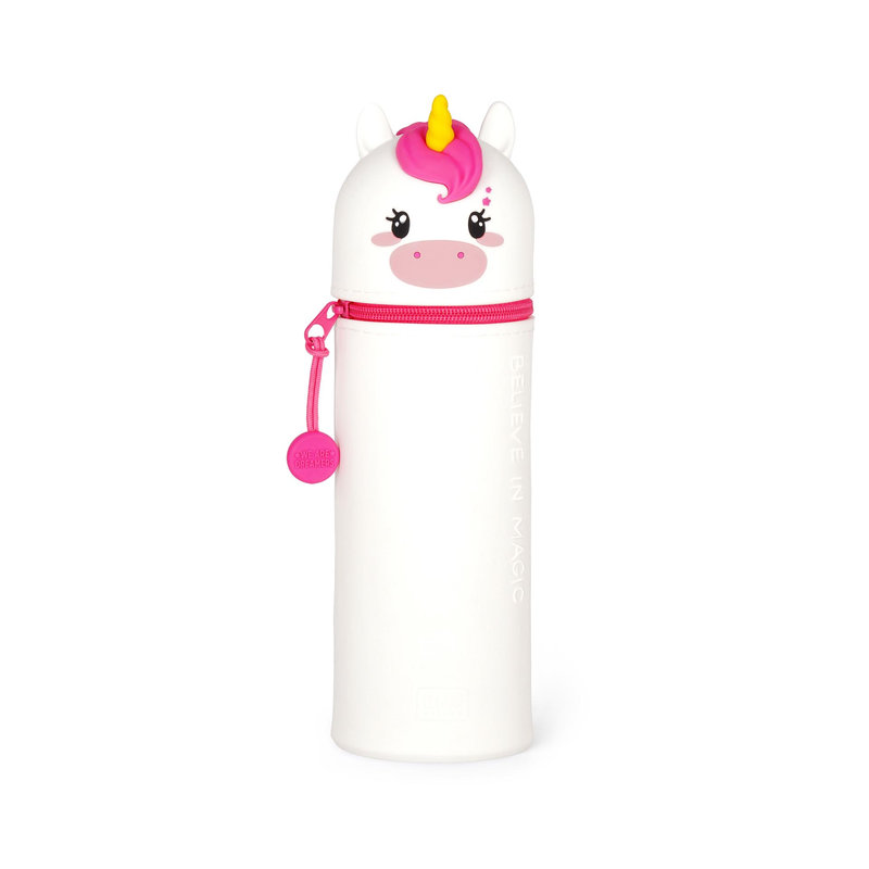 Image de  Fourre tout 2-en-1 silicone Kawaii - licorne 
