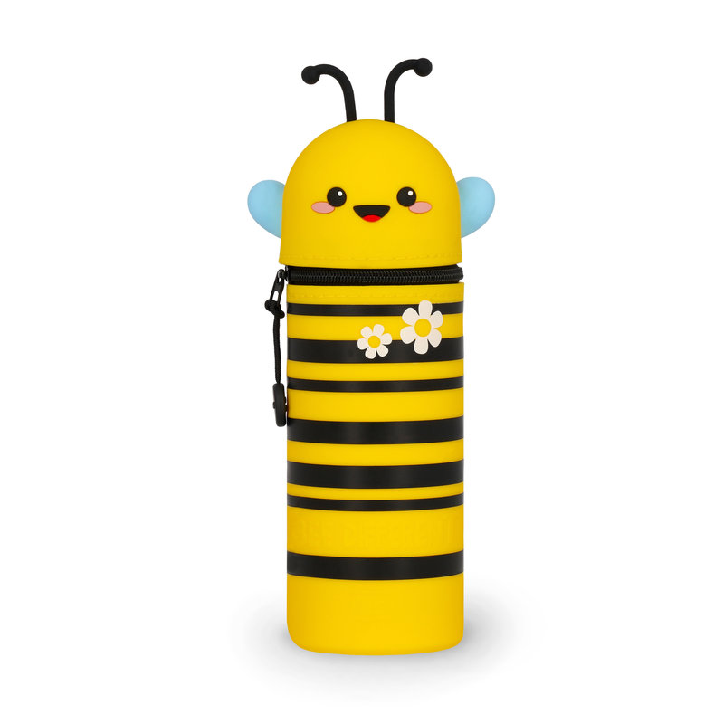 Image de  Fourre tout 2-in-1 silicone kawaii - abeille 
