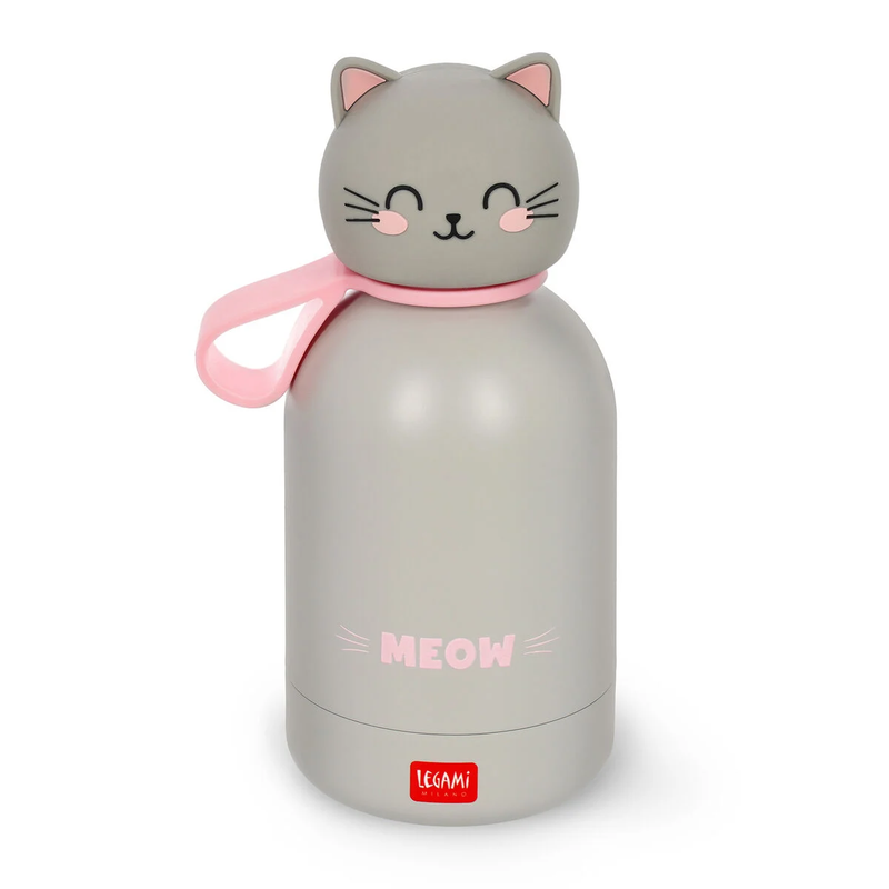 Image de  LEGAMI - Gourde isotherme 310ml Hot&Cold BFF chat 