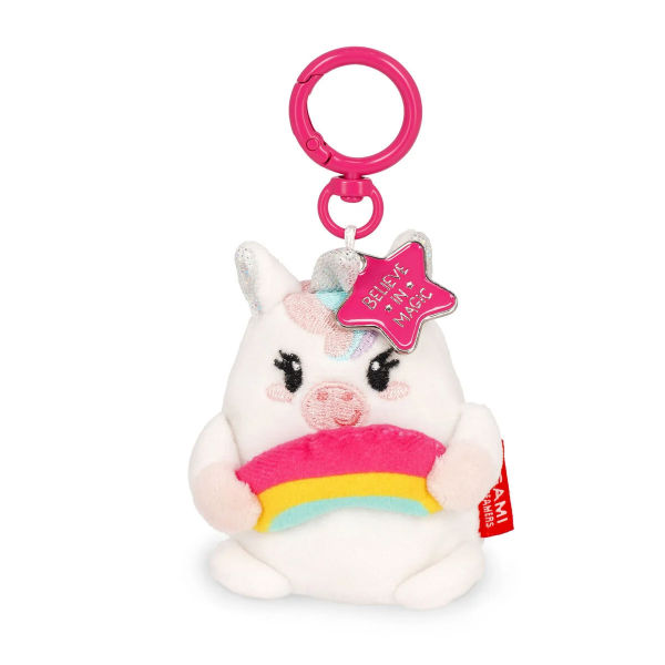 Image de  Porte-clés peluche Super Soft! licorne 