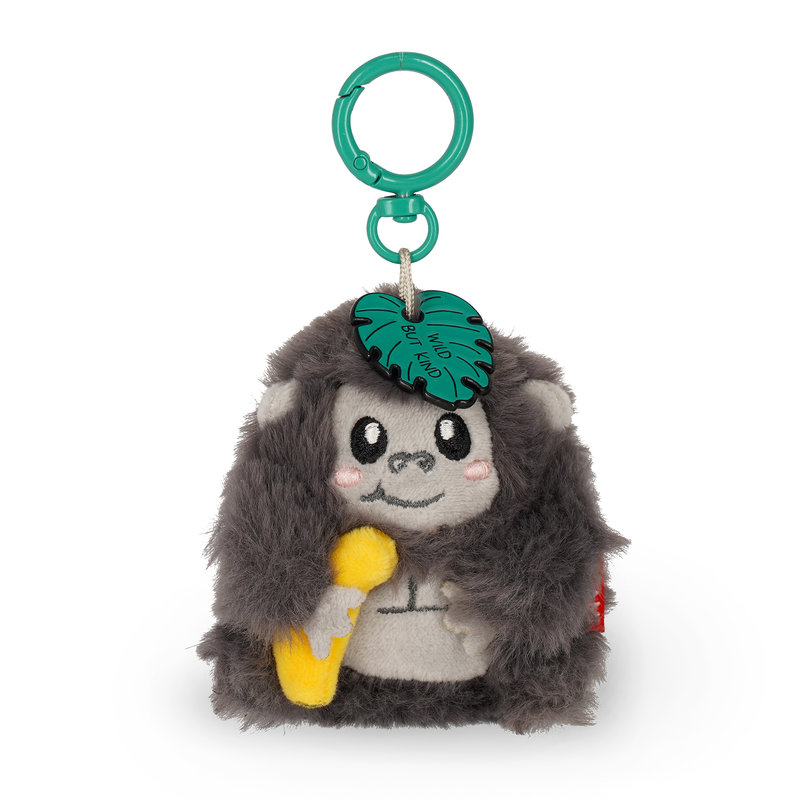 Ref. LEGSPK0019, Porte-clés peluche Super Soft! Gorille, marque LEGAMI