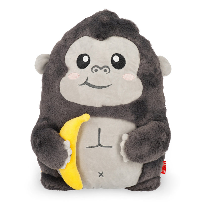 Ref. LEGSUS0019, Coussin Super Soft! Gorille, marque LEGAMI