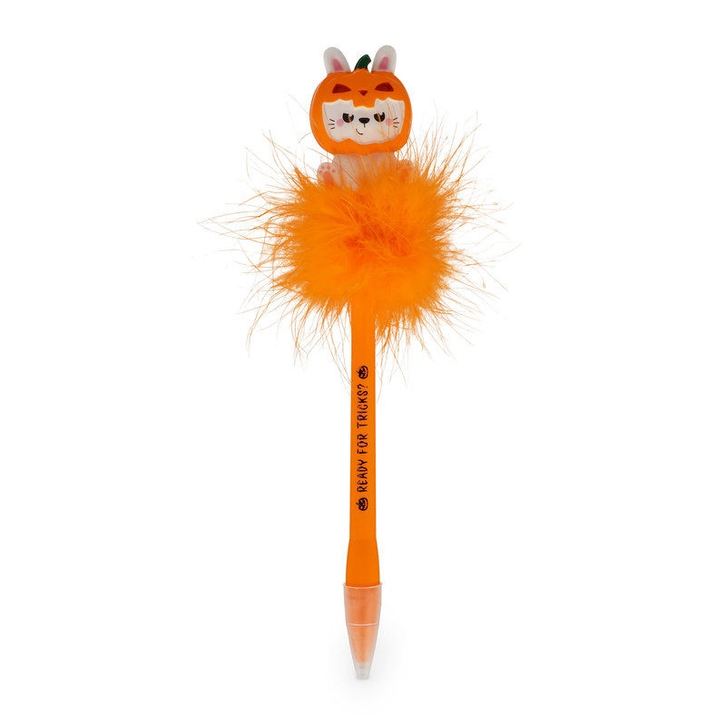 Ref. LEGWIM0001, LEGAMI HALLOWEEN - Stylo à bille lumineux Writing Is Magic Lapin citrouille, Orange, marque LEGAMI