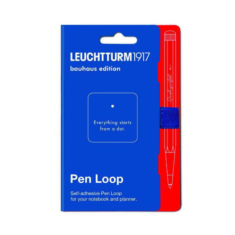 Image de  Passant pour stylo Leuchtturm Pen Loop Bauhaus bleu 