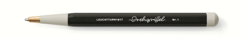 Image de  Stylo gel leuchtturm drehgriffel noir 