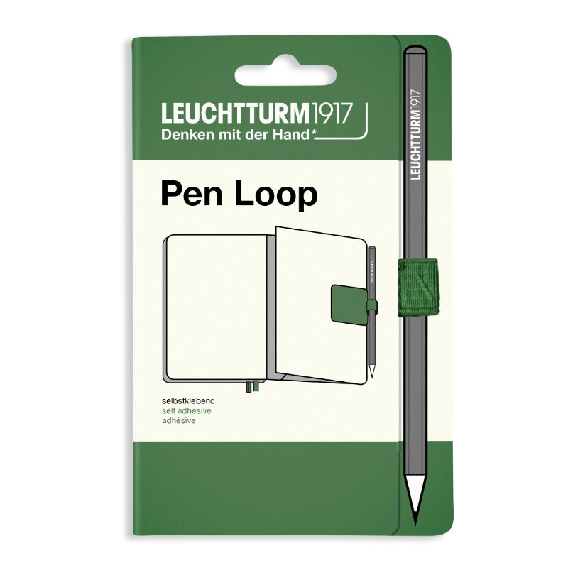 Image de  Passant pour stylo Leuchtturm Pen Loop olive 