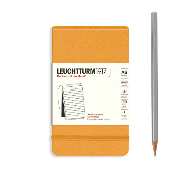 Image de  Carnet leuchtturm reporter a6 lignÉ rising sun 