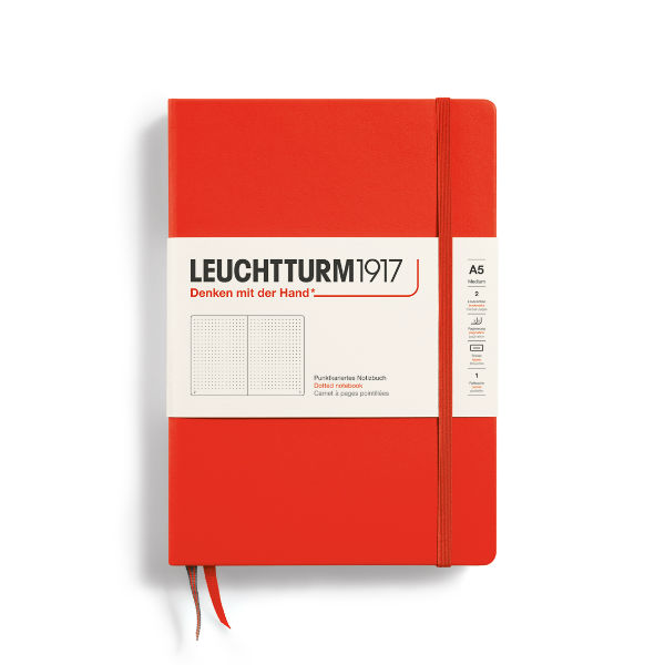 Image de  Carnet Leuchtturm A5 pointillés lobster 