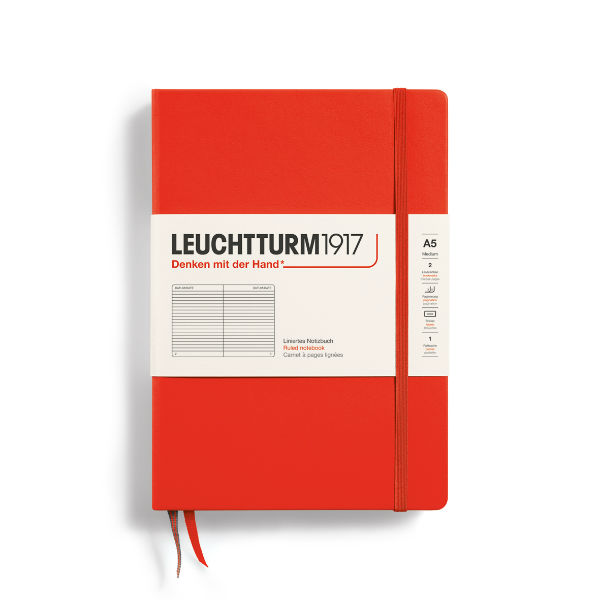 Image de  Carnet Leuchtturm A5 ligné lobster 