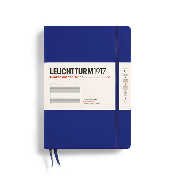 Image de  Carnet Leuchtturm A5 ligné ink 