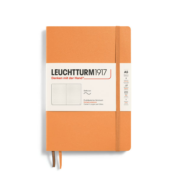 Image de  Carnet Leuchtturm souple A5 pointillés abricot 
