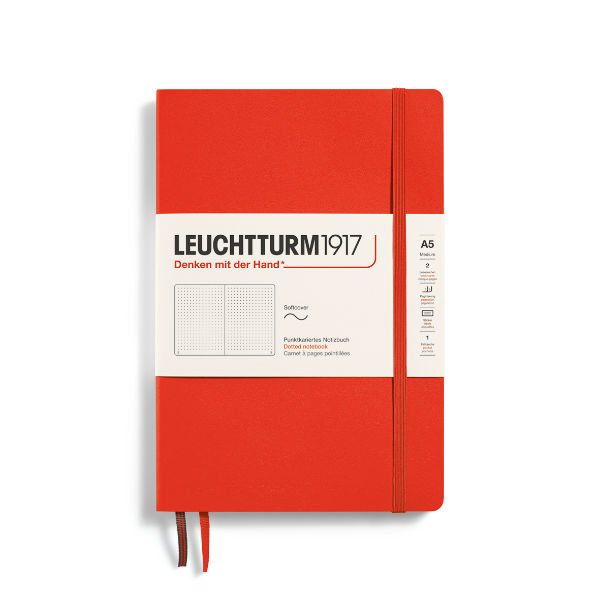 Image de  Carnet Leuchtturm souple A5 pointillés lobster 