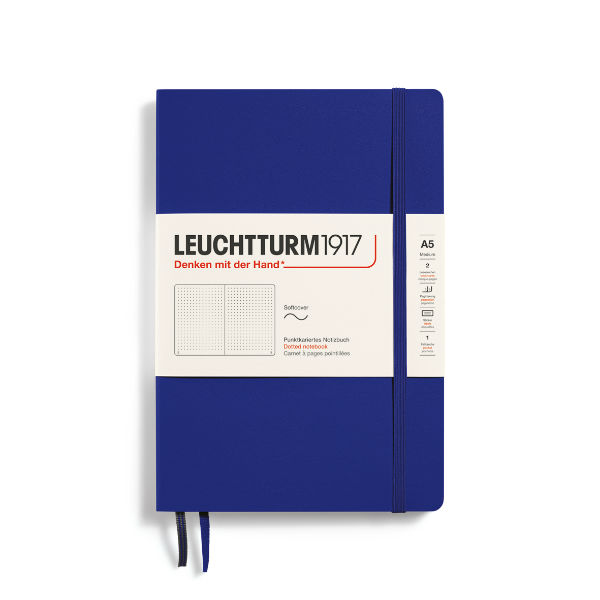 Image de  Carnet Leuchtturm souple A5 pointillés ink 