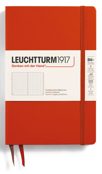 Image de  Carnet Leuchtturm B6+ pointillés fox red 