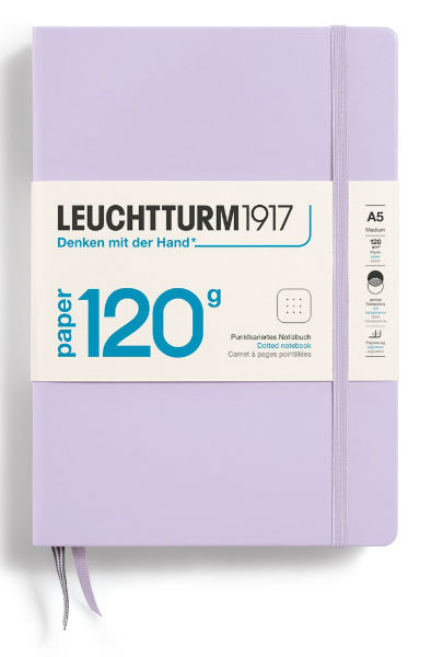 Image de  Carnet Leuchtturm ED 120gr A5 pointillés lilas 