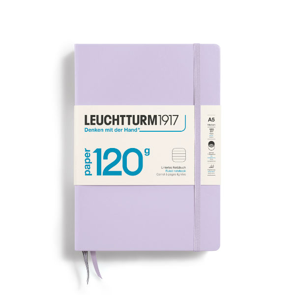Image de  Carnet Leuchtturm ED 120gr A5 ligné lilas 