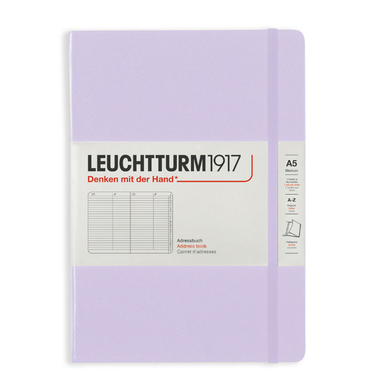 Image de  Répertoire Leuchtturm A5 lilas 