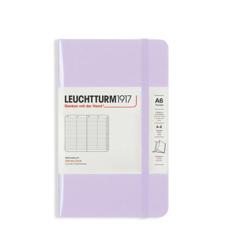 Image de  Répertoire Leuchtturm A6 lilas 