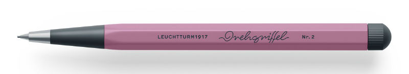 Image de  Porte mines leuchtturm drehgriffel dusty rose 