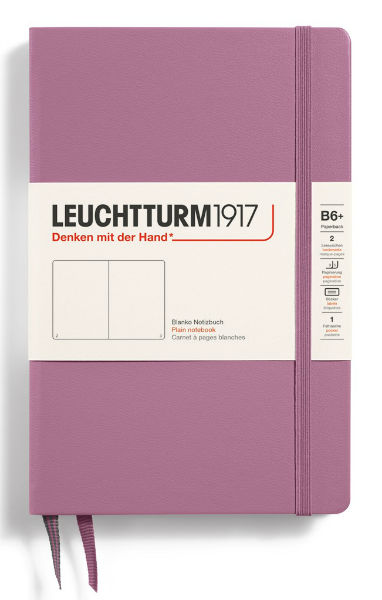 Image de  Carnet Leuchtturm B6+ uni dusty rose 