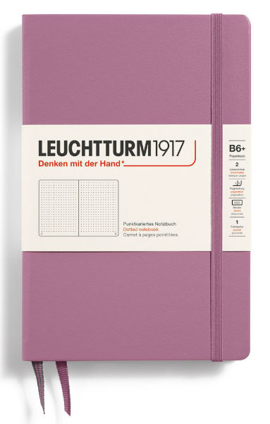 Image de  Carnet Leuchtturm B6+ pointillés dusty rose 