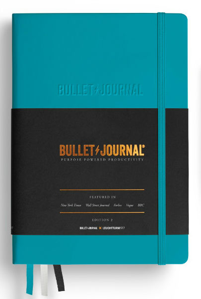 Image de  Bullet journal Leuchtturm A5 pointillés turquoise 