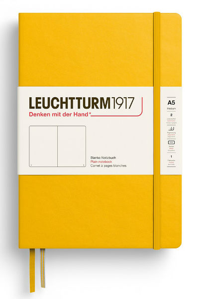 Image de  Carnet Leuchtturm rigide A5 uni sunflower 