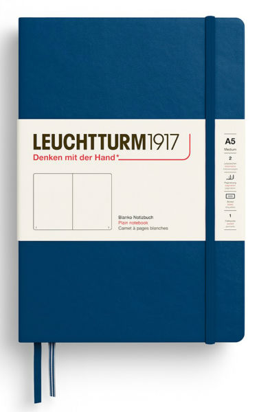Image de  Carnet Leuchtturm A5 uni indigo 