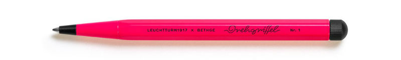 Image de  Stylo bille Leuchtturm Drehgriffel Luminous néon rose 