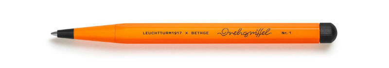 Image de  Stylo bille Leuchtturm Drehgriffel Luminous néon orange 