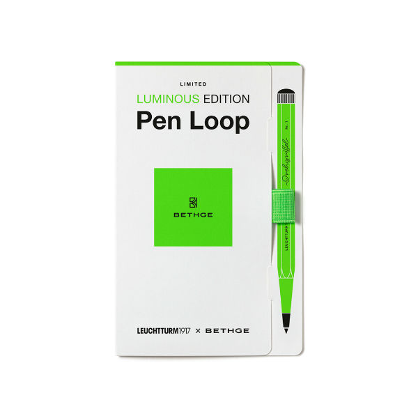 Image de  Passant pour stylo Leuchtturm Pen Loop Luminous néon vert 