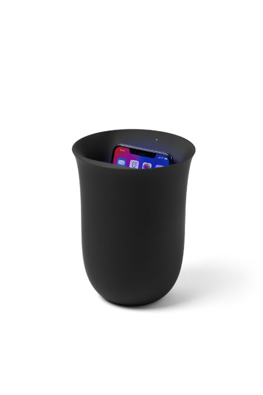 Image de  Station de charge induction Oblio noir 