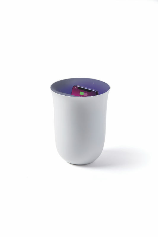Image de  Station de charge induction Oblio blanc 