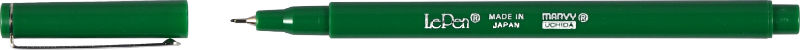 Ref. LMG4300S4, Feutre fin Le Pen vert, Vert, marque MARVY UCHILDA