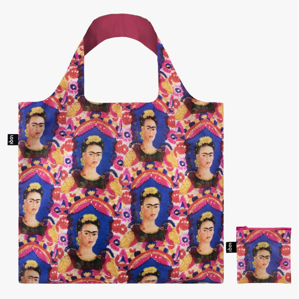 Image de  Sac de courses pliable Frida mini autoportrait 