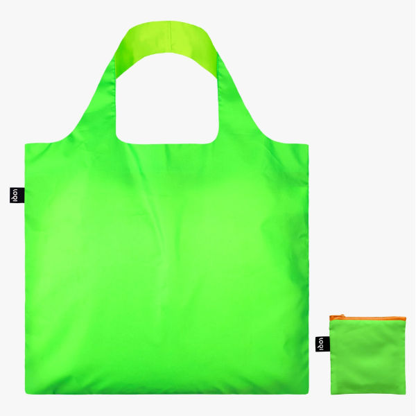 Image de  Sac de courses pliable Néon vert 
