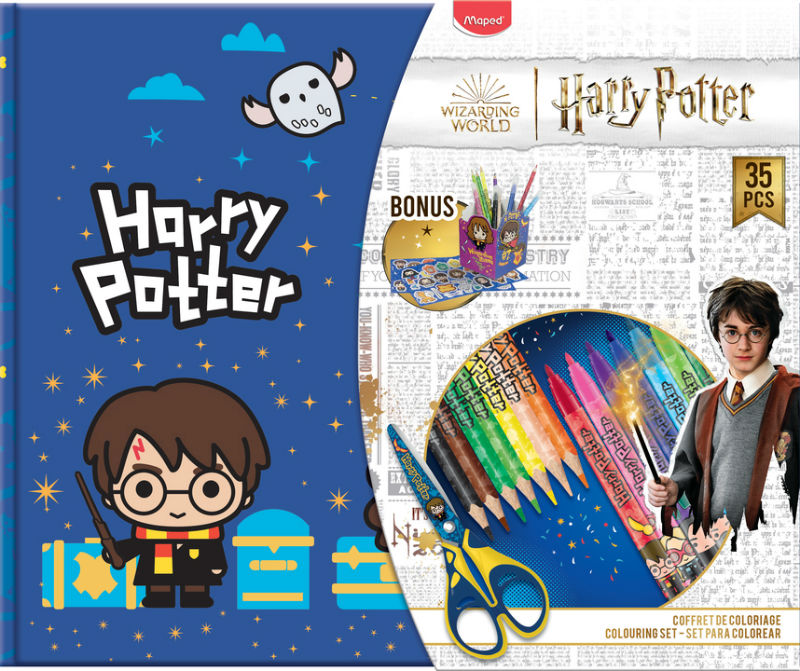 Image de  Coffret coloriage Harry Potter 