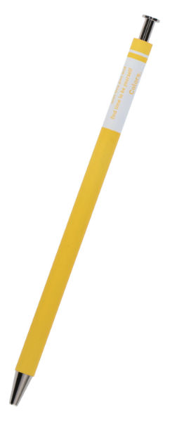 Image de  Stylo gel rétractable 0,5 jaune 
