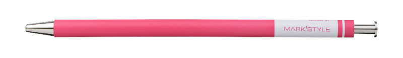 Ref. MARCLOBP02CPK, Stylo gel rétractable 0,5 rose bonbon, Rose, marque MARK'S
