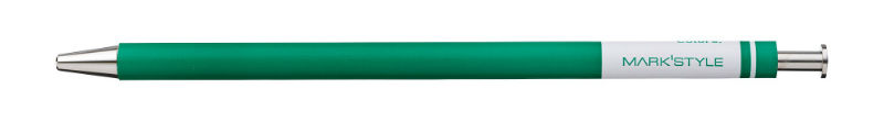 Ref. MARCLOBP02GGN, Stylo gel rétractable 0,5 vert herbe, Vert, marque MARK'S