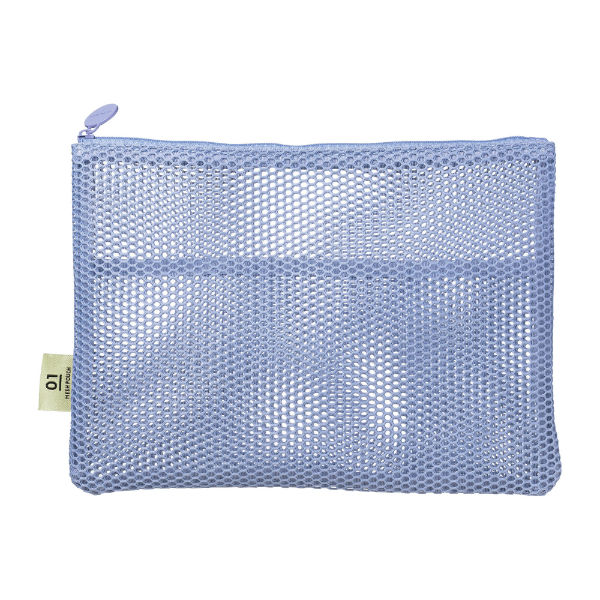 Image de  Pochette flat pouch A5 Mesh bleu 